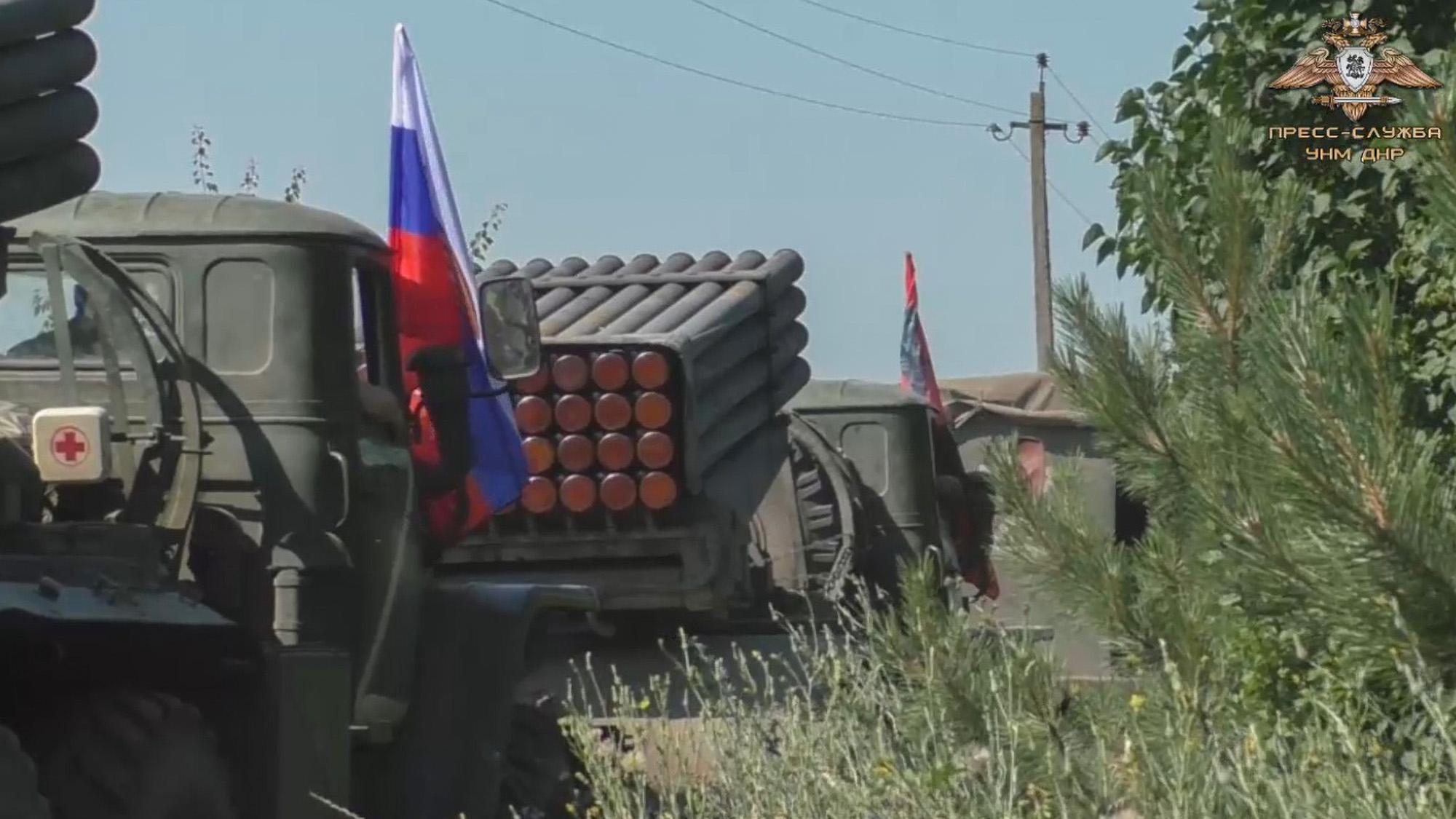 Pro-Russian Forces Launch Salvo Of Missiles At…