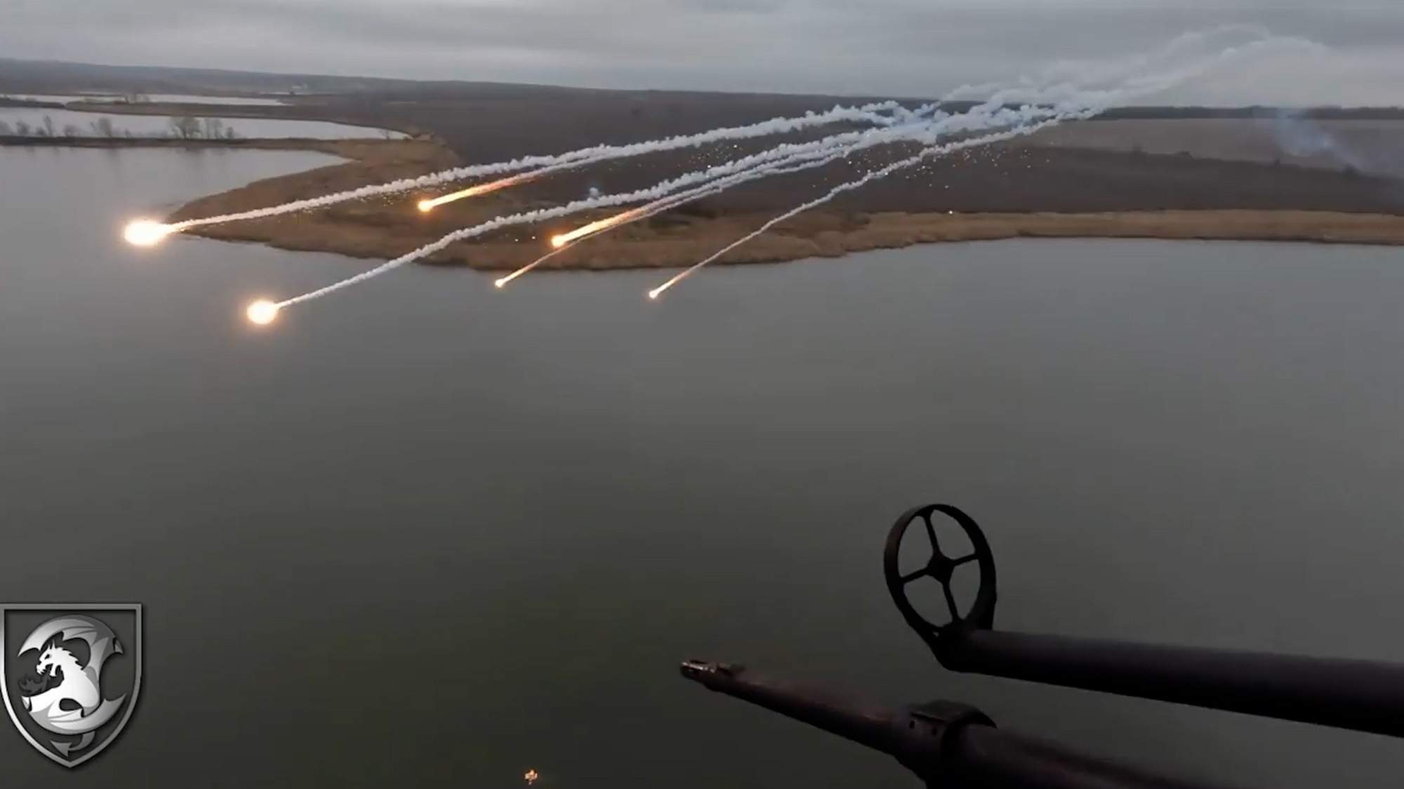 Read more about the article WAR IN UKRAINE: Ukrainian Helicopters Fire Missiles At Russian Military Positions