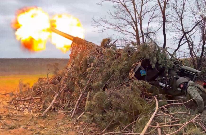 WAR IN UKRAINE: Russia Says Its Artillery Continues To Support Wagner Mercenaries In Bakhmut