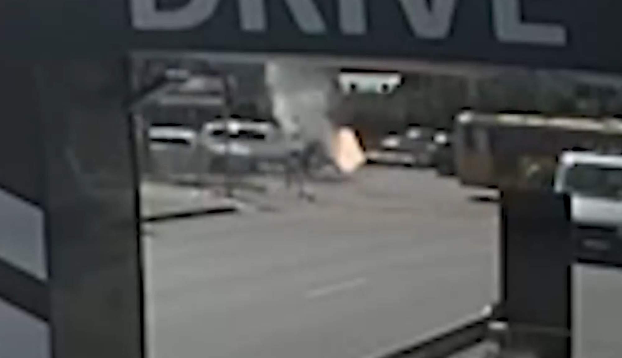 Read more about the article Moment Russian Missile Debris Falls On Busy Road In Kyiv And Nearly Takes Out Car