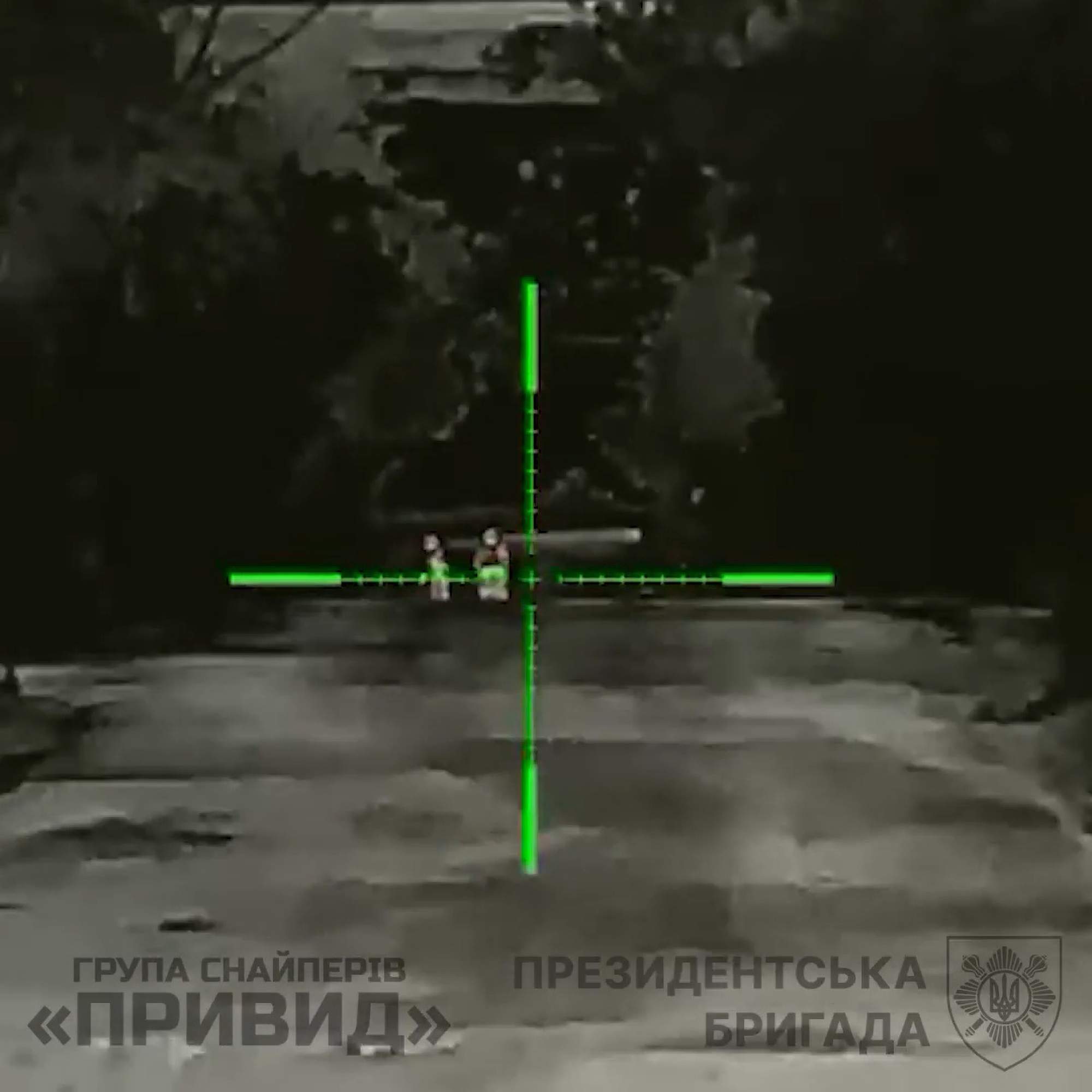 Read more about the article Skilled Sniper Expertly Takes Out Two Russian Soldiers Among Trees