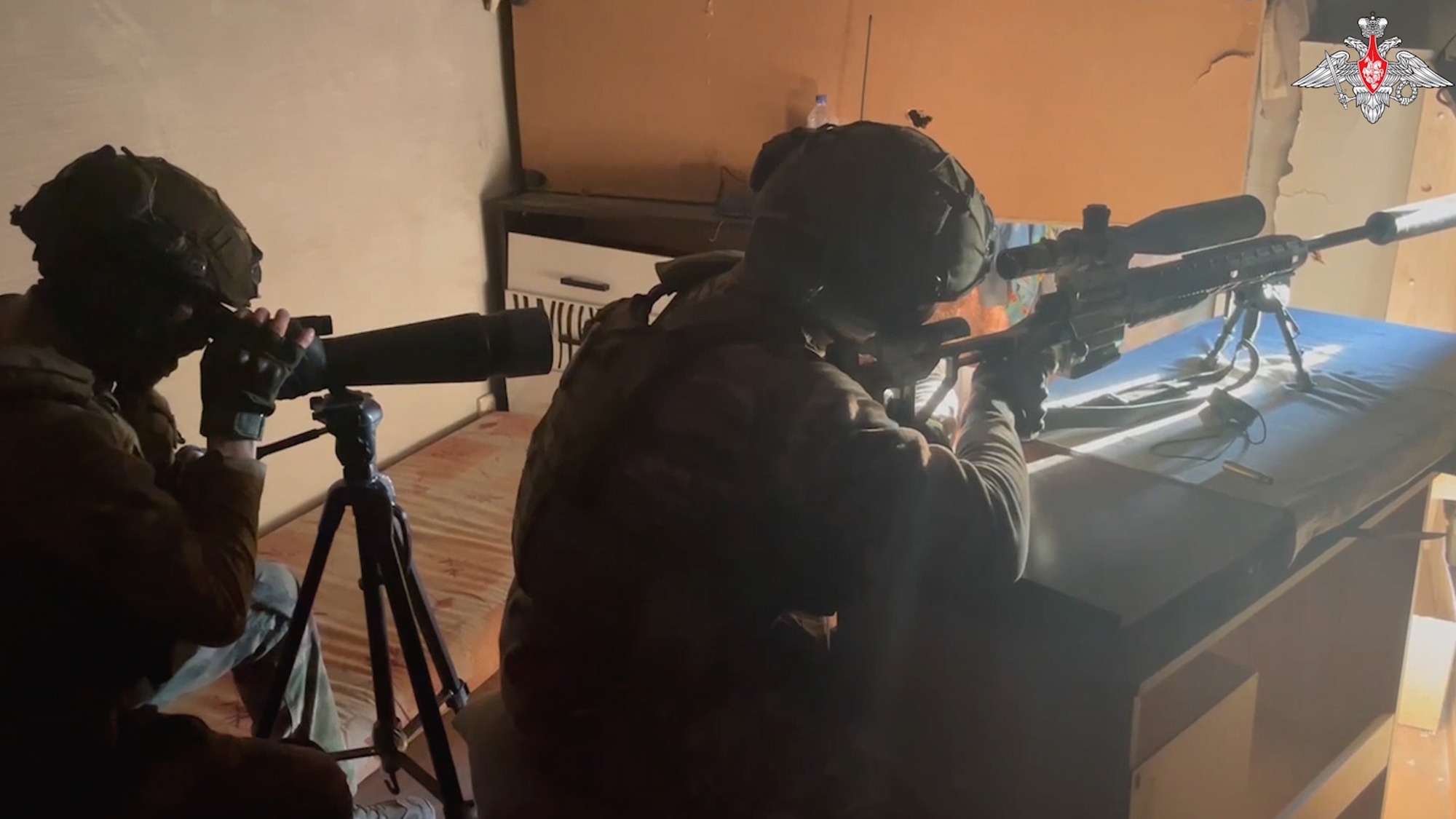 Read more about the article  Russian Sniper Takes Out Ukrainian Soldiers Near Bakhmut