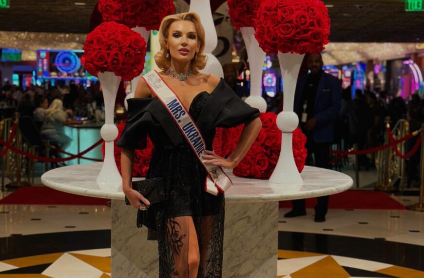 Ukrainian Beauty Queen Told Russian Rivals To Back Of At Vegas Mrs World