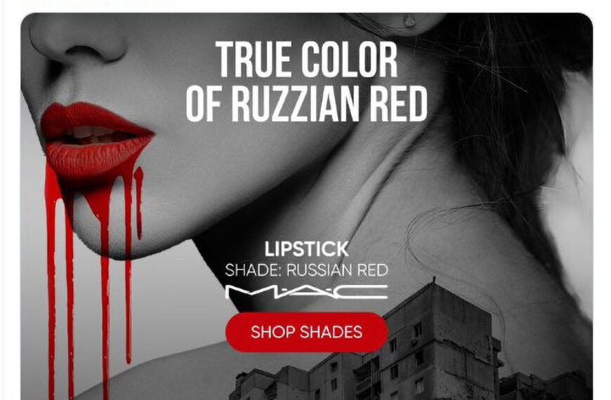 Ukraine Says Cosmetics Company Should Ban ‘Russian Red’ Lipstick