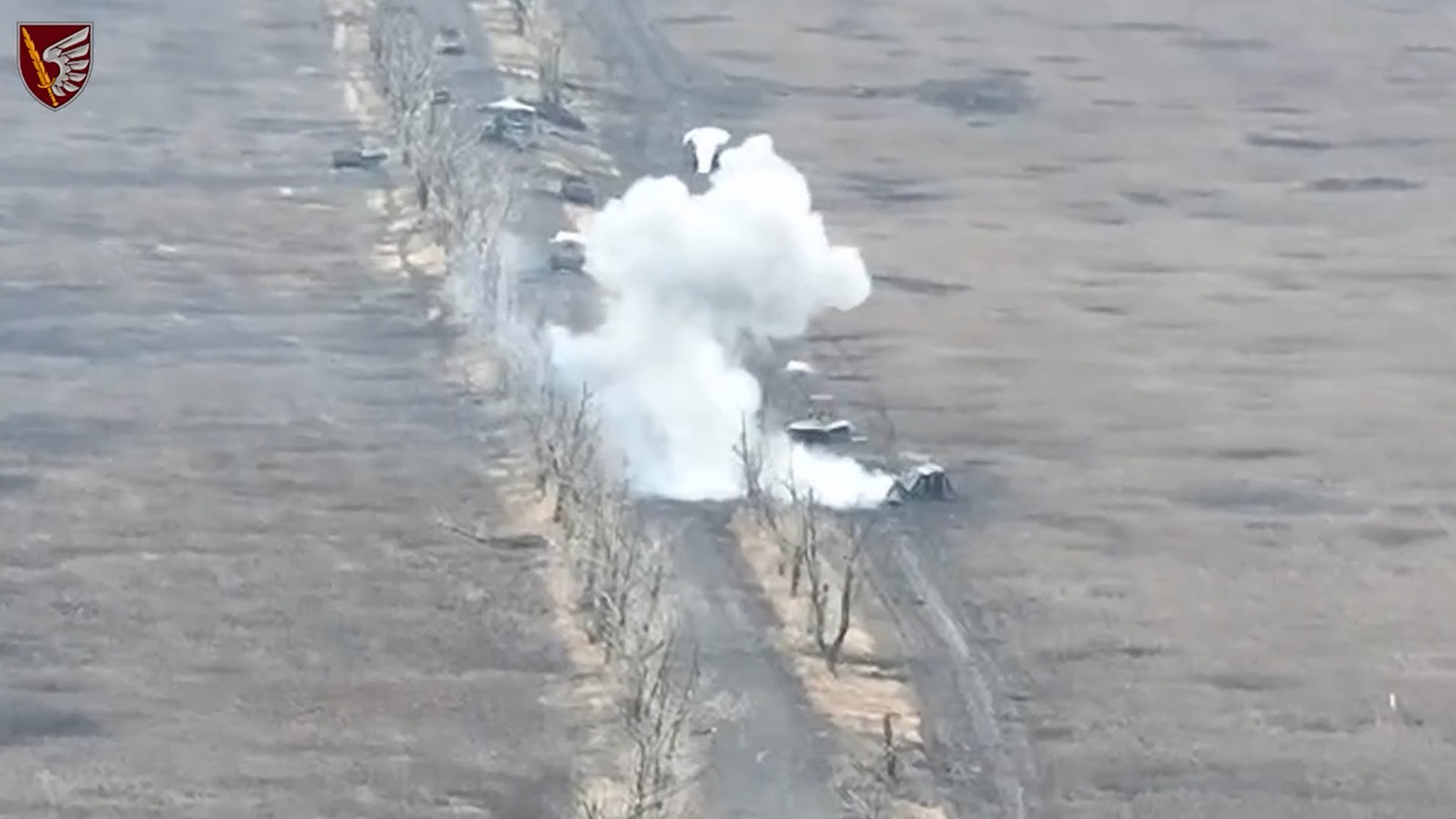 Read more about the article Ukrainian Forces Destroy Columns Of Russian War Machines And Take Out Soldiers