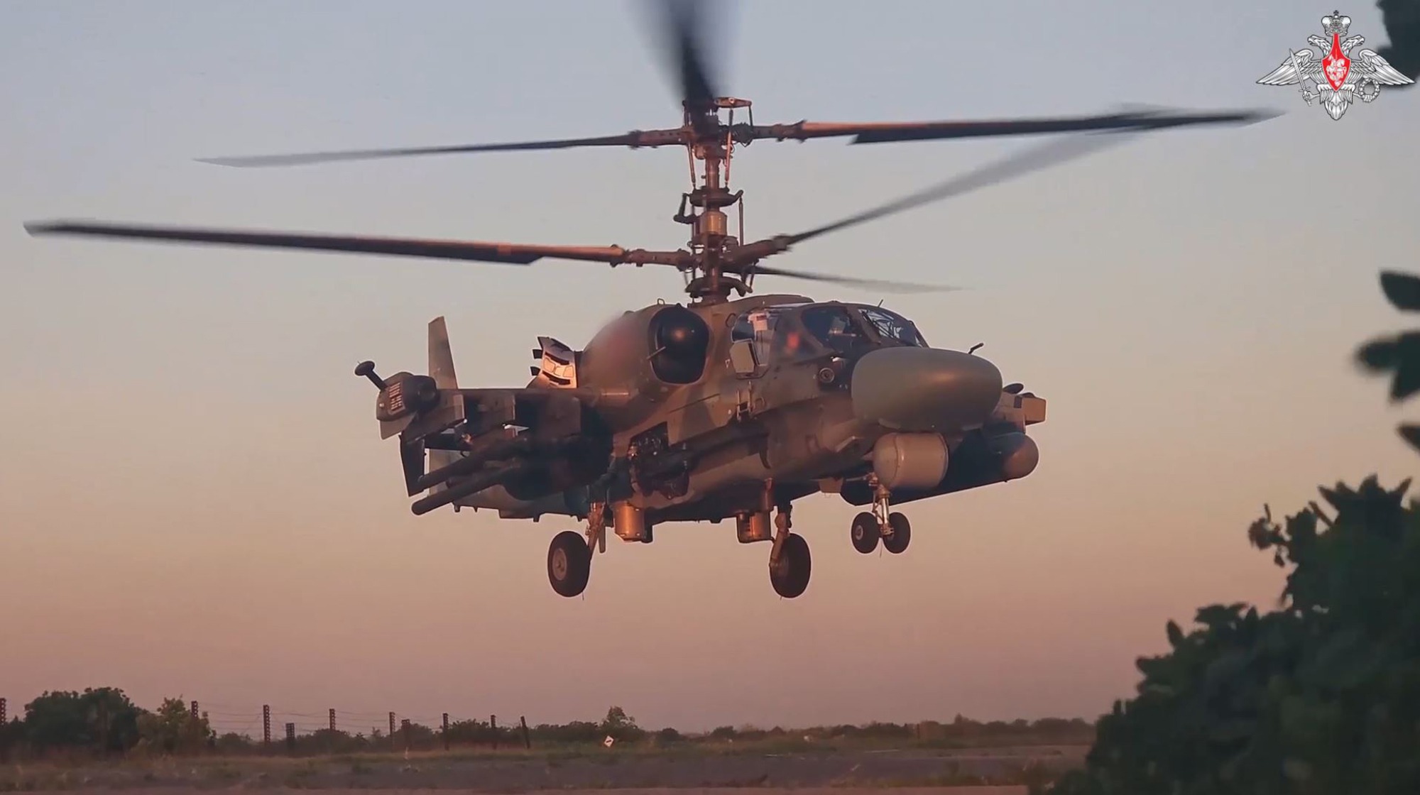 Read more about the article Russia Says Its Ka-52M Helicopter Hit Ukrainian Positions